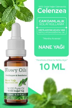 Celenzea Nane Yağı %100 Doğal Bitkisel Uçucu Yağ Peppermint Oil 10ml