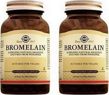 Bromelain 150 Mg 60 Kapsül 2 Adet Skt: 02/2025