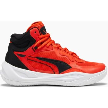 Puma Playmaker Pro Mid Basketbol Ayakkabısı - Kırmızı - 37,5