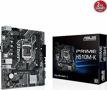 Asus Prime H510M-K Intel H510 DDR4 Anakart