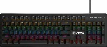 MSI FORGE GK300 Red Switch RGB Mekanik Gaming Klavye