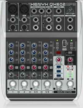 Behringer Qx602mp3 6 Kanal Analog Mikser