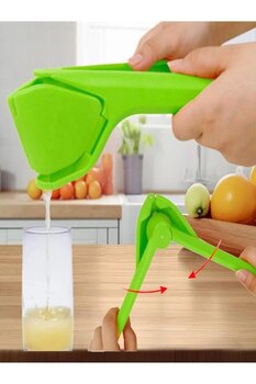 Special Action Meyve Suyu Sıkacağı Manuel Yeni Nesil Süzgeçli Katı Meyve Sıkacağı Limon Sıkacağı
