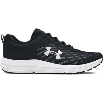 Under Armour Charged Assert 10 Ayakkabı Siyah Beyaz