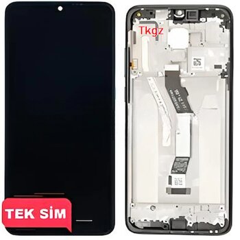 Xiaomi Redmi Note 8 Pro Lcd Ekran Dokunmatik Orijinal Kalite Çitali Siyah