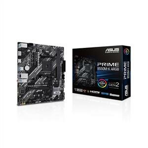 Asus Prıme B550m-K Argb 5100Mhz(Oc) Ddr4 Soket Am4 M.2 Hdmı Vga Dvı Matx Anakart
