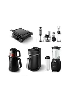 Philips Blender HR2695/Tost Makinesi HD6307/Çay Mak. HD7301/Türk Kahve Mak. HDA150/Smoothie Blender HR2291