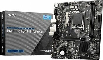 MSI Pro H610M-B Intel H610 DDR4 Anakart