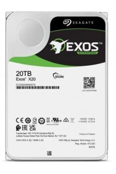 Seagate 20TB EXOS X20 7200RPM 256MB