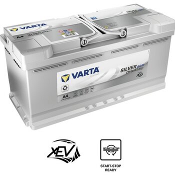 Varta A4 12V 105 Ah 950A AGM Start-Stop Silver Dynamic Akü (Üretim Yılı: 2025)