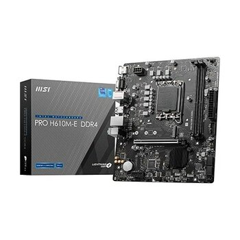 Vuralsin38 Msı Pro H610M-E Ddr4 Intel H610 Soket 1700 Ddr4 3200MHZ Matx Gaming (Oyuncu) Anakart