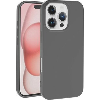 Apple iPhone 16 Pro Max Kılıf Mbfx Lsr Laaakan Kapak-Titanyum-Gri