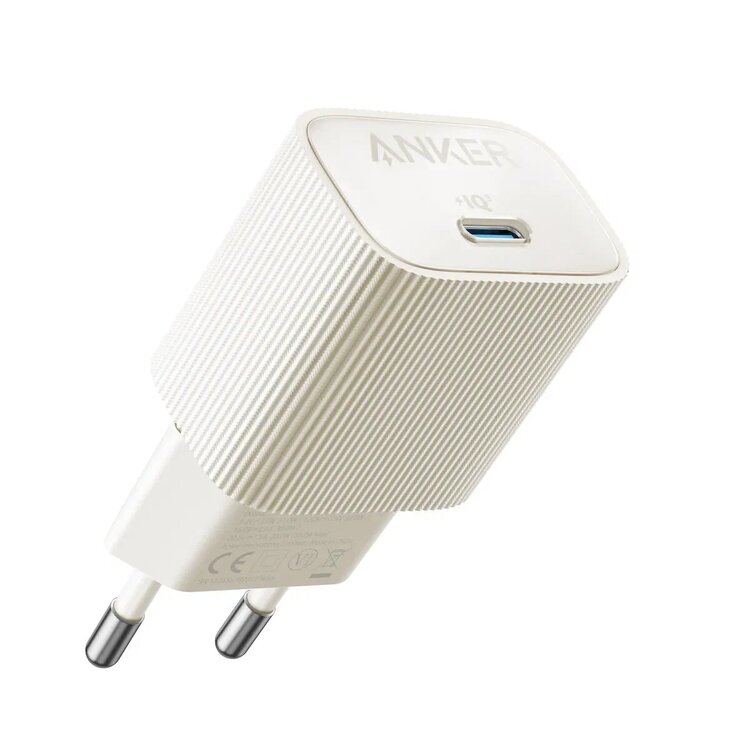 Anker 511 Nano Beyaz USB-C 30W Şarj Cihazı