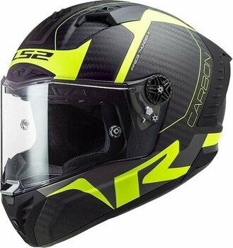 Ls2 Thunder Karbon Racıng 1 Mat Neon Sarı Kask - M