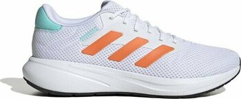 Adidas Response Runner U Beyaz Erkek Koşu Ayakkabısı - Beyaz-Turuncu - 42