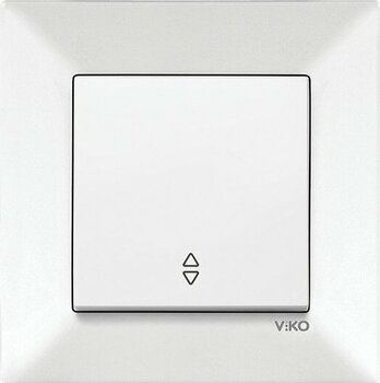 Viko Meridian Beyaz Vavien (Çerçeveli)