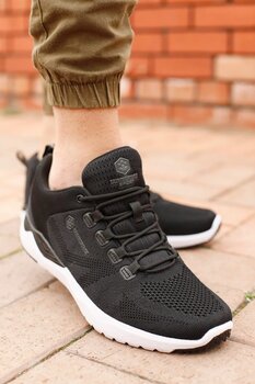 lumberjack Erkek Siyah Memory Foam Ortopedik Spor Ayakkabı 41 Numara