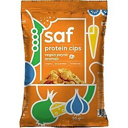 Saf Nutrition Vegan Peynir Aromalı Protein Cips 50 gr X 12