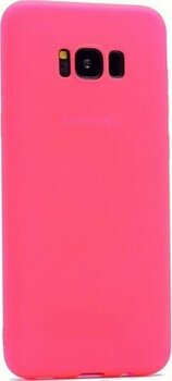 Teleplus Samsung Galaxy S8 Kılıf Premier Silikon Kılıf Mat Kılıf Pembe