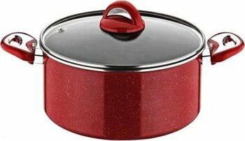 Taç Granit 26 Cm Derin Tencere