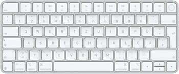 Apple Touch Id Özellikli Magic Keyboard: Bluetooth, Şarj Edilebilir. Apple Çipe Sahip Mac Bilgisayarlarla Çalışır; Türkçe F Klavye, Beyaz Tuşlar (Lightning) Outlet Vitrin