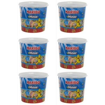Haribo Minis 600 Adet x 10 gr ( 6 Kova) - 100,3 gr