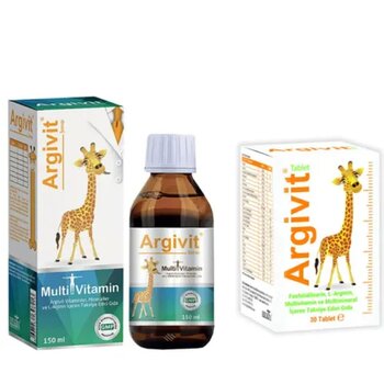 Argivit Classic 150 ml Şurup + Argivit 30 Tablet
