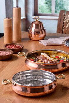 Emsan Göbeklitepe Bakır Sahan 22 cm