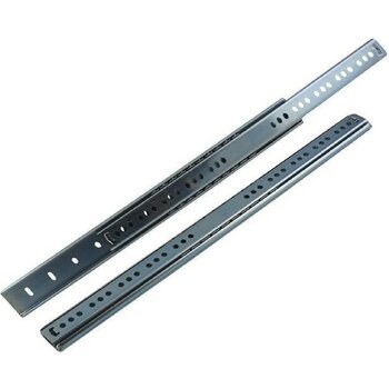 Yeniler 45MM Çift Açılım Teleskopik 40CM Bilyalı Frenli Ray (1 Takım)