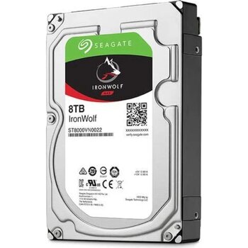 Seagate 8tb Ironwolf Sata 3.0 7200rpm 256mb 3.5'' Dahili Nas Diski St8000vn004