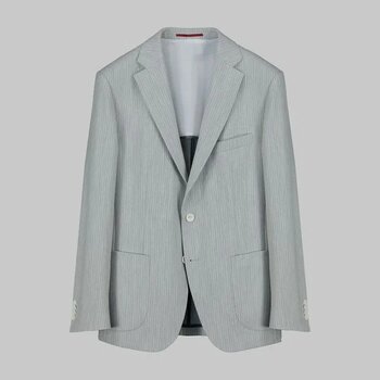 Sarar Matteo Interview Slim Fit 56 Gri Erkek Ceket