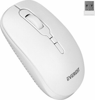 Everest Smw-89 USB Beyaz 2.4ghz Kablosuz Mouse
