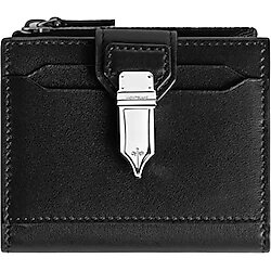 Mont Blanc Soft 6 cc Mini Siyah Cüzdan