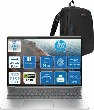 HP Probook 460 G11 Intel Core Ultra 5 125H 24 GB DDR5 512 GB SSD RTX 2050 4 GB 16 inç WUXGA IPS Windows 11 Pro Taşınabilir Bilgisayar 9Y7B7ETP05