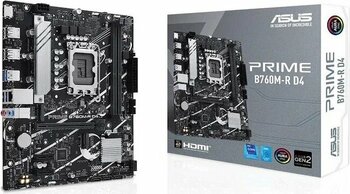 Asus Prime B760M-R D4 Intel B760 Micro ATX LGA 1700 Anakart