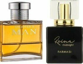 Shooters Man Edp Erkek Parfümü 100 Ml+Farmasi Reına Mıdnıght Edp Kadın Parfüm 45 ml - 90 ml