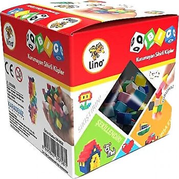 Lino Qbic Kurumayan Sihirli Küpler 15 gr Blok Oyuncak