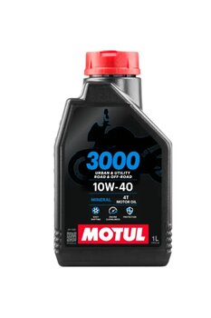 Motul 3000 10W40 4T 1 Lt 4 Zamanlı Motosiklet Yağı 12 ADET
