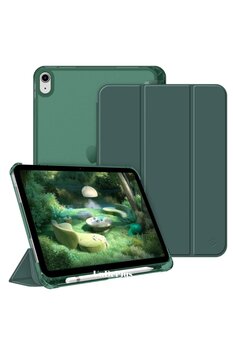 UnDePlus Apple iPad 11.nesil A16 11inç/10.nesil 10.9inç Kılıf Flip Cover Kalem Bölmeli PC Case (Air DEĞİL)