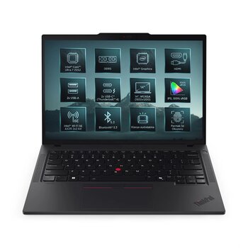 Lenovo Thinkpad T14 Gen 6 Ultra 7-255u 16gb 512gb Ssd 14" Freedos Laptop, Notebook 21qc00cktx 001