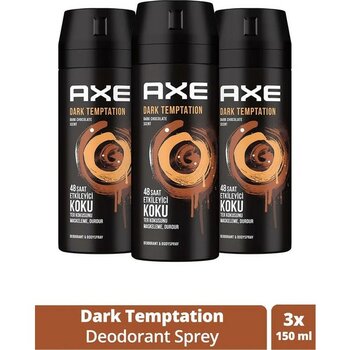 Skygo Revify 3 Adet Axe Dark Temptatıon Bay Parfüm Kofre 150 ml