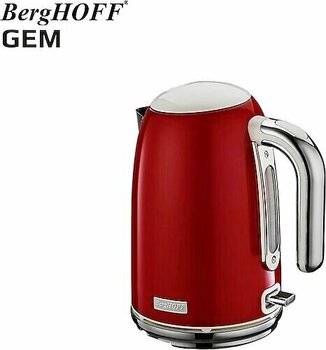BergHOFF Gem Retro 2200 W 1.7 L Kırmızı Kettle