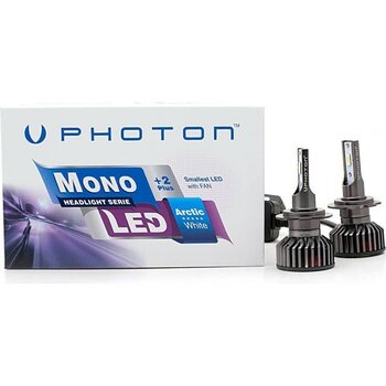 Photon Mono LED Xenon H7 Şimşek Etkili Yüksek Aydınlatma Gücü 7200 Lümen