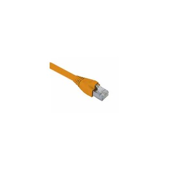 HCS T6A-00482-102 S/FTP Cat6A Patch Cord LSOH 1 m Turuncu Ağ Kablosu