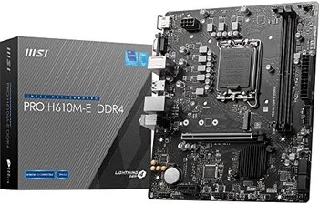 H610m-E Ddr4 Intel H610 Soket 1700 Ddr4 3200Mhz Matx (Oyuncu) Anakart