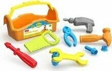 Uniqlion 10 Parça Çocuk Tamir Seti – Matkaplı Oyuncak Alet Takımı, 3-5 Yaş