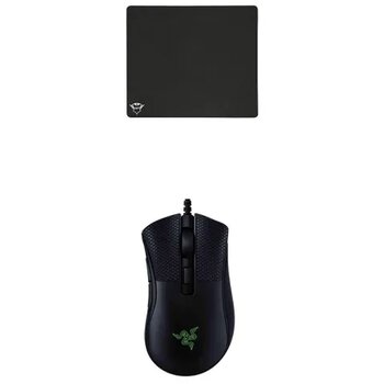 Razer Deathadder V2 Mini Chroma RGB Siyah Gaming Mouse + Trust GXT 754 Large Mouse Pad