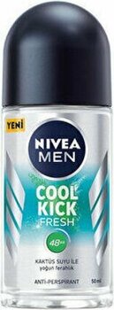 Nivea Men Cool Kick Fresh Erkek Roll-On Deodorant 50 Ml