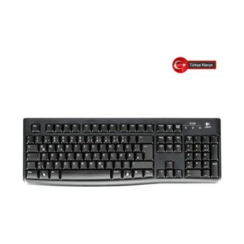 Logıtech K120, 920-002505, USB Kablolu, Türkçe Q, Standart Klavye