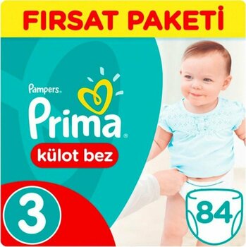Prima Külot Bebek Bezi 3 Beden 84 Adet